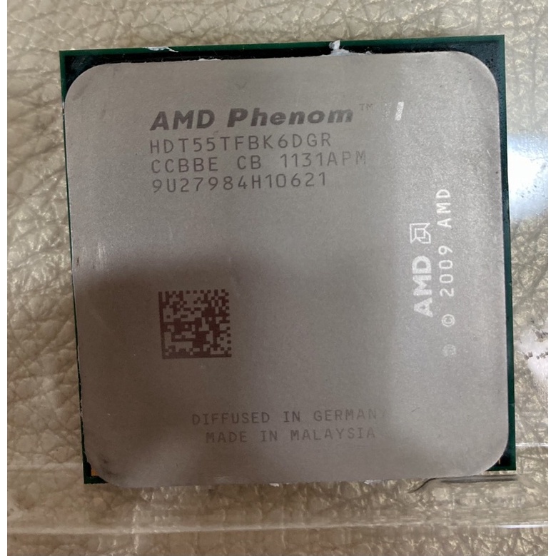 免運-飛龍 Phenom II X6 1055T 2.8GHz 六核心 HDT55TFBK6DGR AM3 AM3+