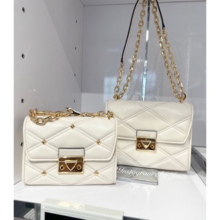 【現貨】美國代購 Michael Kors MK 新品 小香風 菱格 卯丁 鏈條 斜揹包 側揹包