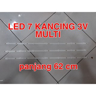 LED 7 按鈕 3V 多 LED 電視燈 32 英寸