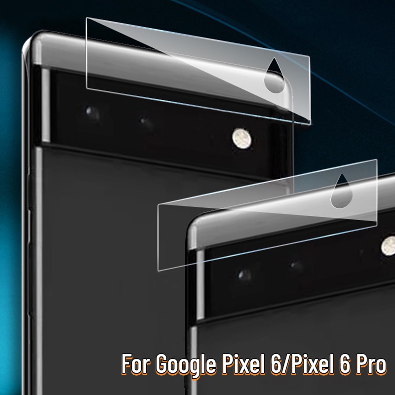 適用於 Google Pixel 6 / 6 Pro 9H 硬度鋼化玻璃相機鏡頭膠卷 / 超薄防刮玻璃相機鏡頭保護貼