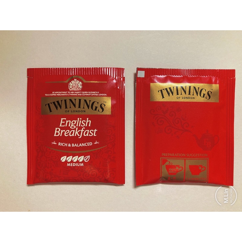唐寧Twinings英倫早餐茶（單片包裝）