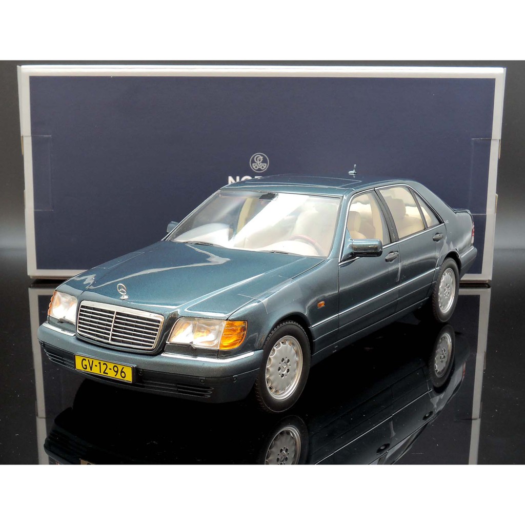 【M.A.S.H】現貨特價 Norev 1/18 Mercedes Benz S600 1997 green