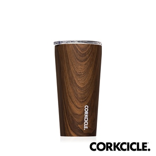 美國CORKCICLE 三層真空吸管杯/寬口杯/保溫隨行杯_胡桃木_470ml/700ml【買就送不鏽鋼吸管】