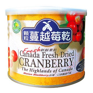 鄧柑仔店 顆粒蔓越莓乾200公克/罐