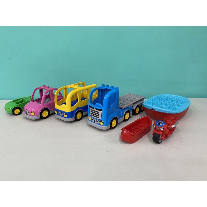 【TCT】 Lego 樂高 Duplo 得寶系列 車輛 巴士 車 獨木舟 船 卡車