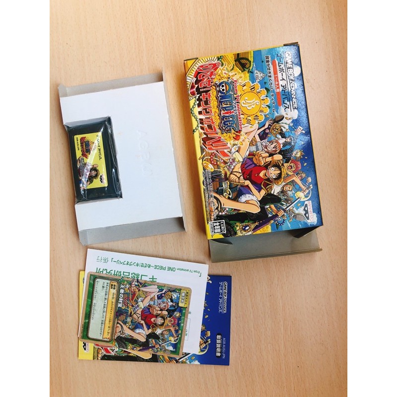 中二英雄本鋪 懷舊中古 Gba 航海王 海賊王 目標 賞金王 One Piece 純正日版 蝦皮購物