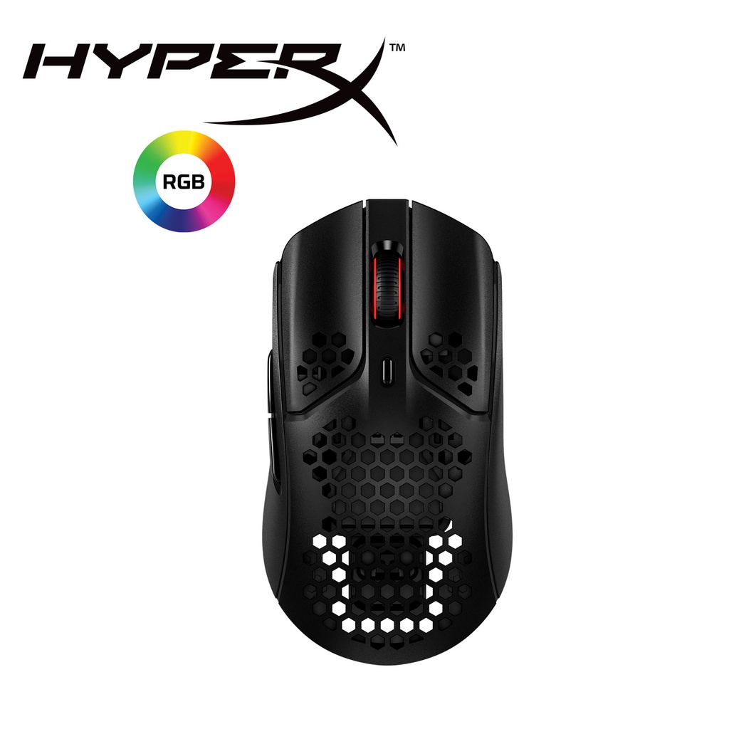 【友藝3C】HyperX Pulsefire Haste 無線電競滑鼠 (黑色)
