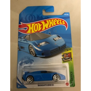 風火輪 Hot Wheels 94 BUGATTI EB110 SS 美泰兒 合金車 kke