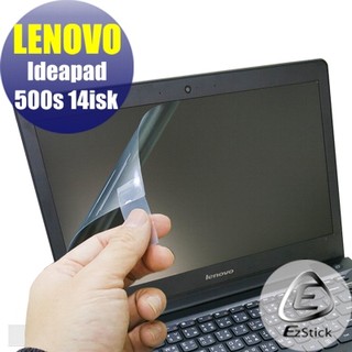 【EZstick】Lenovo 500S 14ISK 14 系列專用 靜電式筆電LCD液晶螢幕貼 (可選鏡面或霧面)