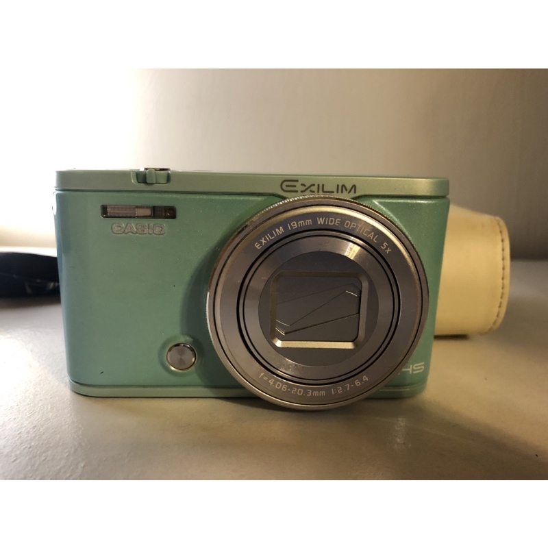 卡西歐Casio exilim zr5000 ex-zr5000美顏相機 水藍色（蒂芬妮綠）自拍機