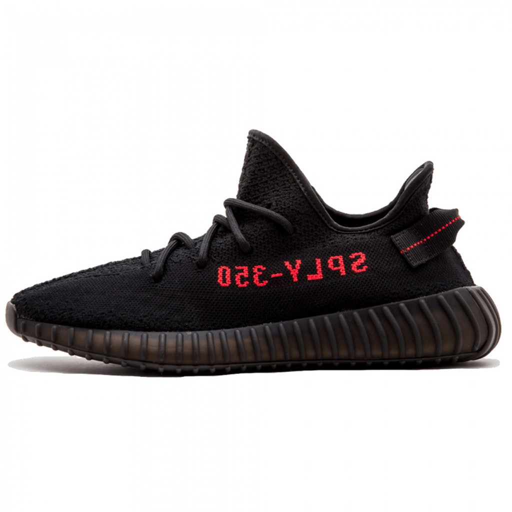 Adidas Yeezy Boost 350 V2 Black Red 黑 