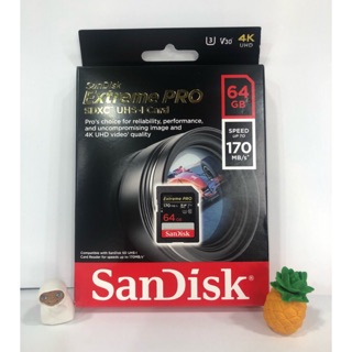 群光公司貨 高速記憶卡 V30新規 SanDisk Extreme Pro SDXC 64G 64GB 200MB U3