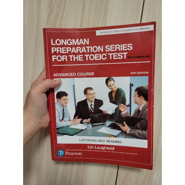 longman preparation series for the toeic test朗文多益第六版