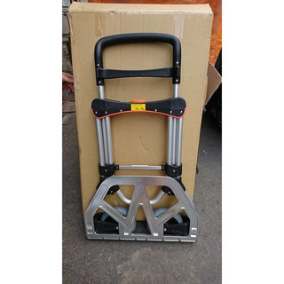 (一) 臺灣製 外銷款重型摺疊鋁製手推車 (大) 載重：200 Kgs 推車 手推車 平板車 爬梯車 折疊車 鋁製 鐵製