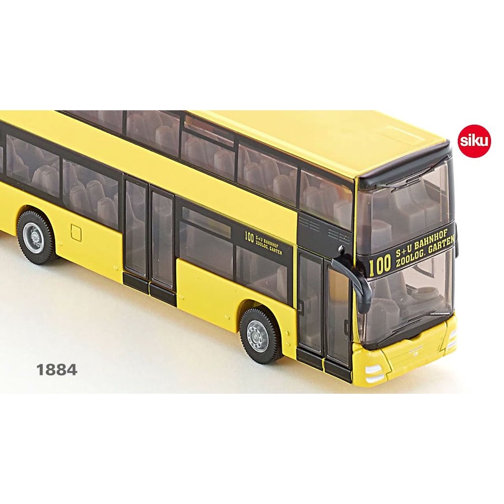 全新 SIKU 1884 雙層巴士 1:87 SU1884
