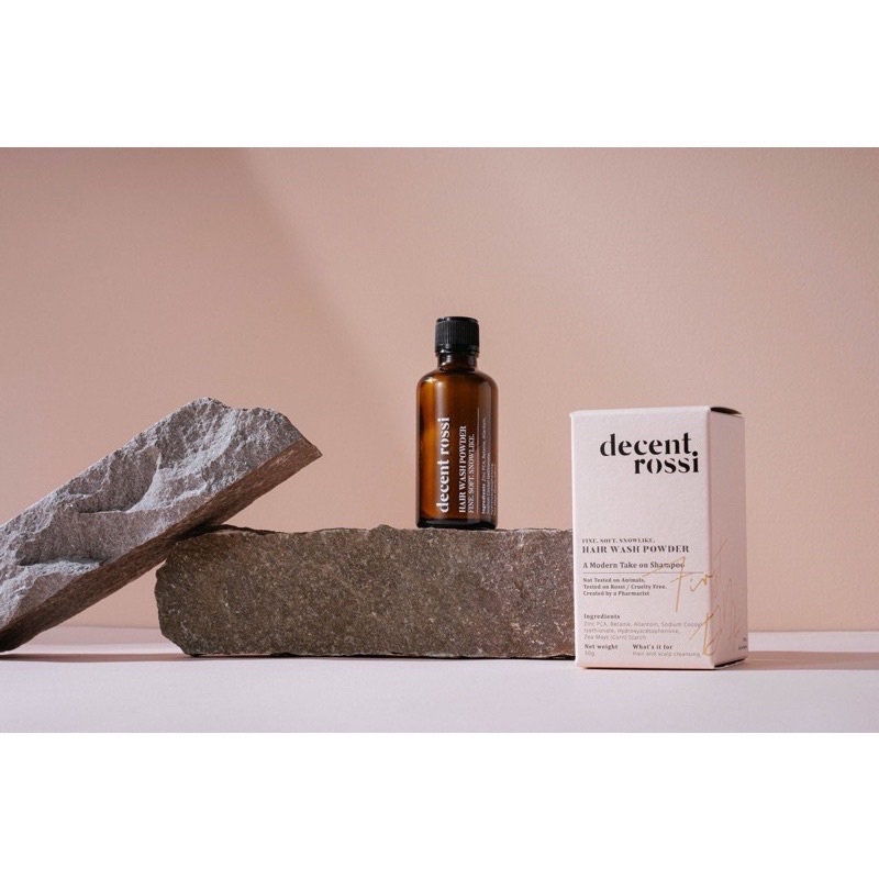 ♥️全新現貨 decent rossi頭皮甦醒洗髮粉50g、頭皮甦醒洗髮粉補充包50g