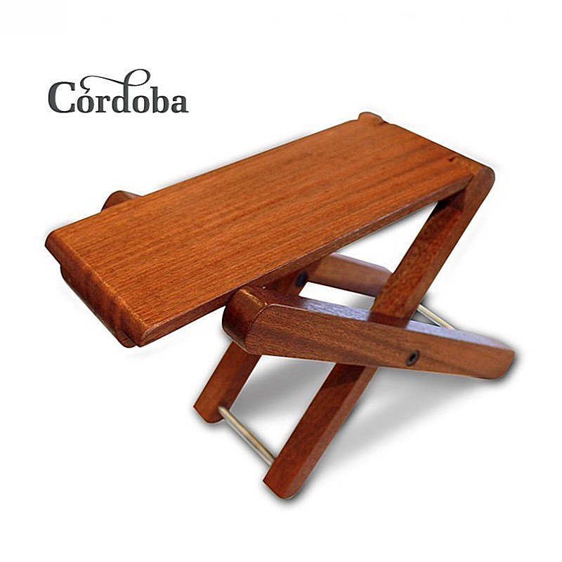 美國品牌 Cordoba 木製腳踏板 CFS 04028 FootStool 古典吉他 踏板 實木設計【他,在旅行】