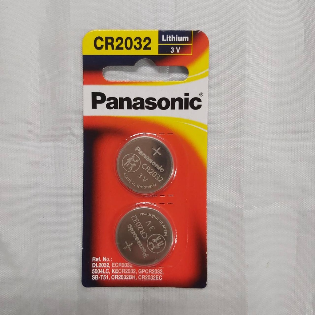 Panasonic 國際牌鋰鈕電池 CR2032 2入