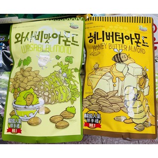 超人氣款！！韓國 Toms Gilim 蜂蜜奶油/芥末 杏仁果 大包裝 210g