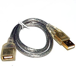 小白的生活工場*USB2.0鍍金A公A母 50cm (US0052)~~現貨
