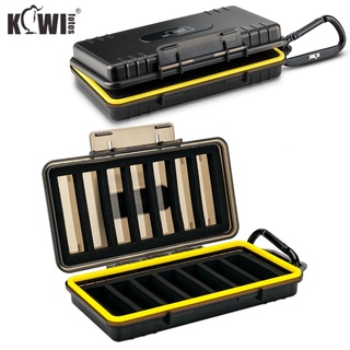 KIWI fotos 18650電池收納盒贈登山扣 便攜大容量14節18650電池保護盒 防水防塵抗壓耐磨