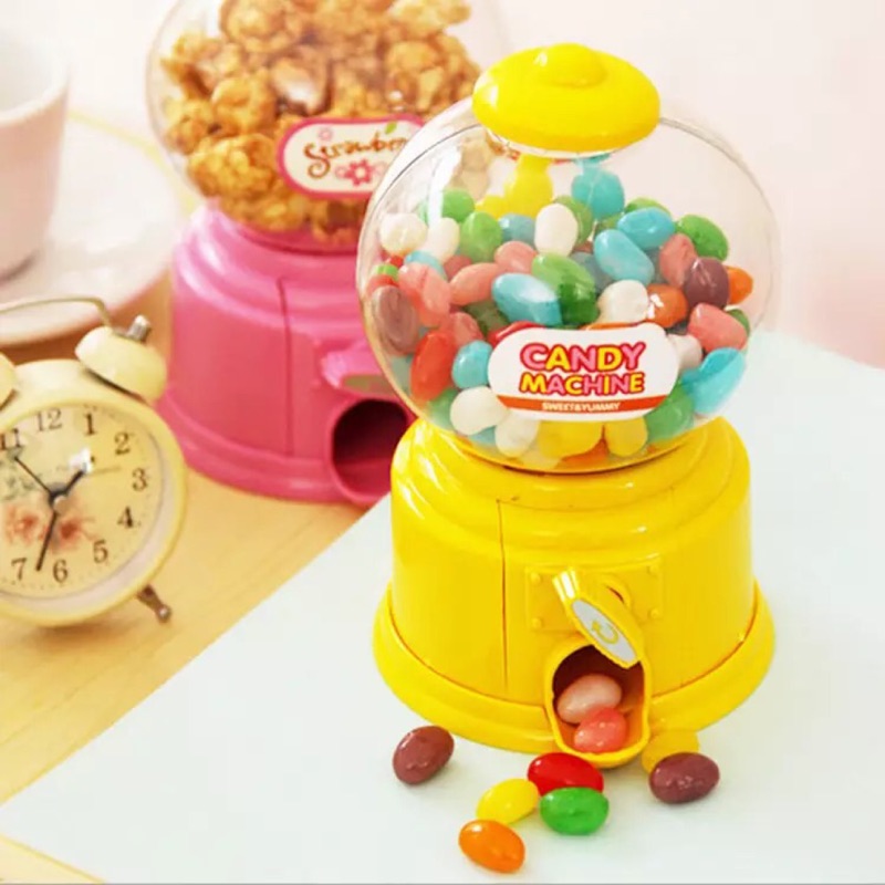 ［魔鏡543］抓糖果扭玩具迷你新款兒童扭蛋機食玩韓版禮物的生日扭糖機糖果機