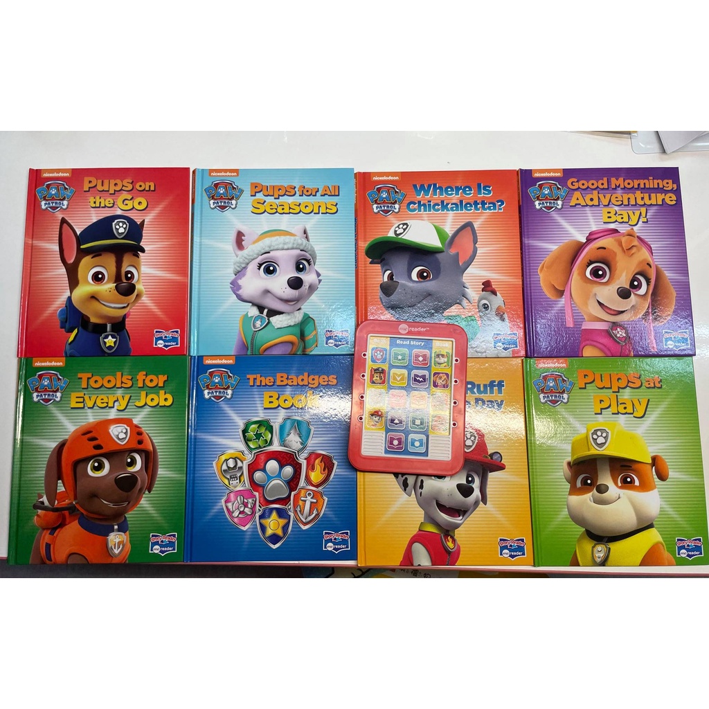 Paw Patrol/汪汪隊有聲書播放器/ 8 BOOKS Me Reader