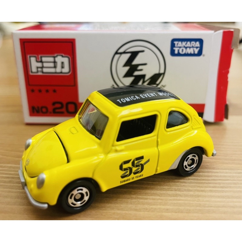 多美 Tomica 會場車 No.20 Subaru 360 盒損 1/64