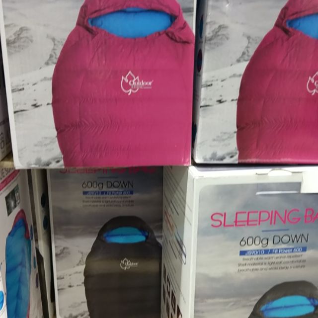 好市多代購 OUTDOORBASE ADULT DOWN SLEEP BAG 成人羽絨睡袋