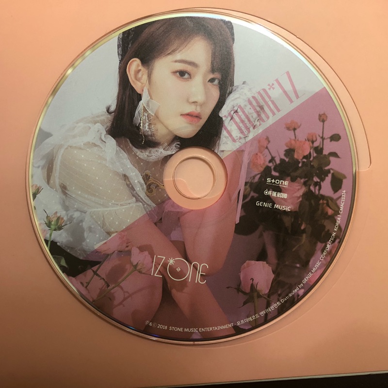 IZ*ONE 空專 宮脇咲良 櫻花 IZONE 碟片 rose ver. 現貨