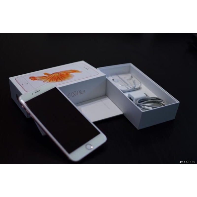 Apple 蘋果iPhone 6S Plus 64G 玫瑰金 完整盒裝 螢幕有貼膜 僅此一隻，便宜賣，要買要快~