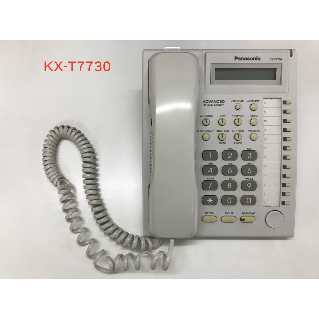 【e通網 】KX-T7730 螢幕電話機  國際牌  (中古品 保固半年)