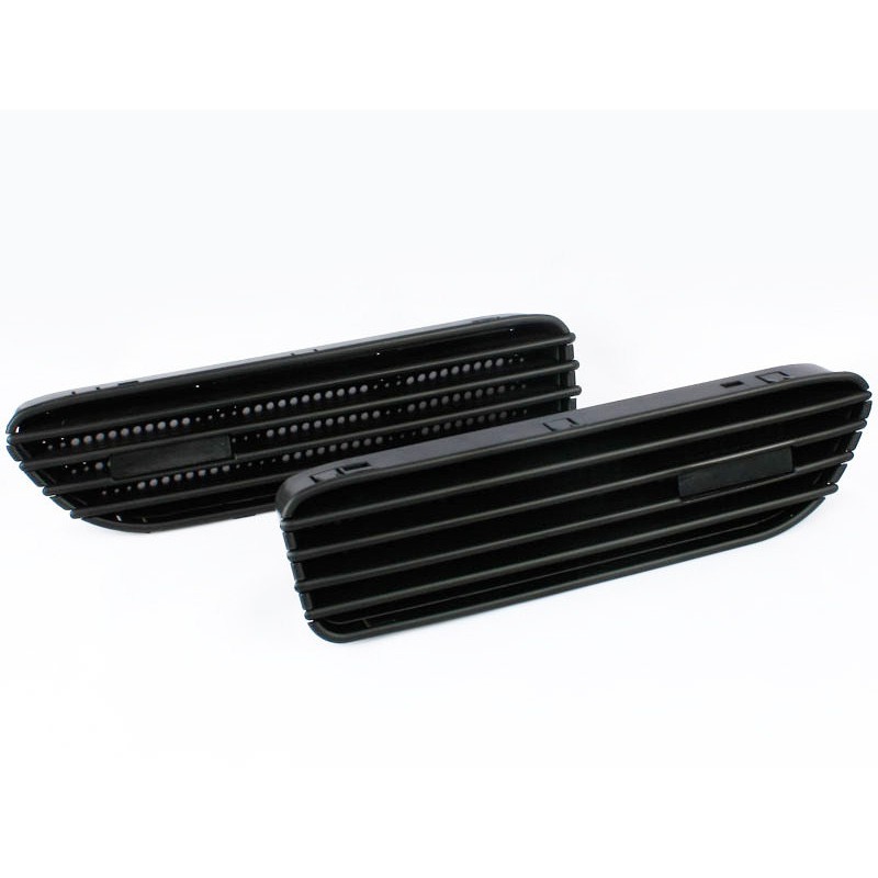 BMW E46 CSL 2D M3 適用 ABS葉子板通風網 通風口側蓋 鯊魚鰓 側鰓 - 消光黑