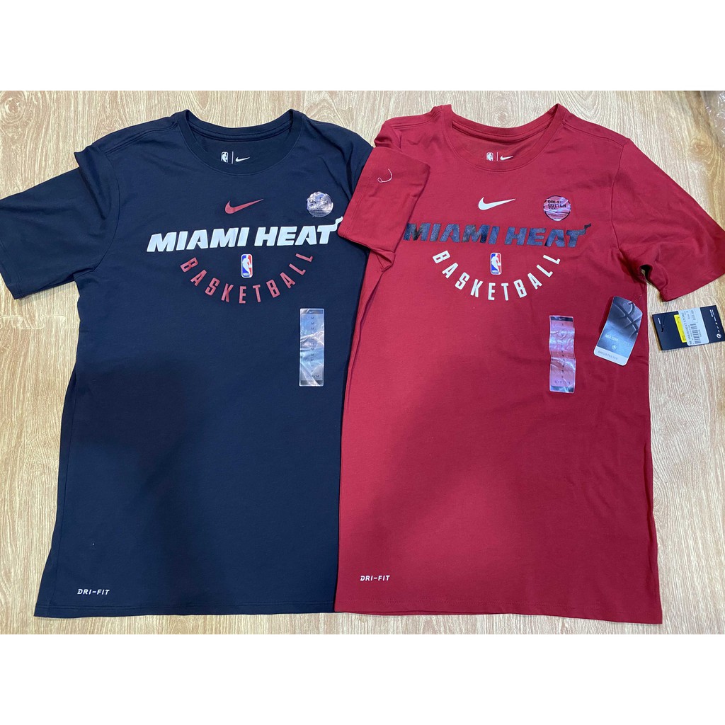 NIKE NBA 邁阿密 熱火 Miami Heat 隊網 短袖 T-shirt Dri-Fit