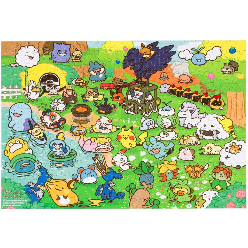 現貨 日版寶可夢中心限定pokemon Yurutto 寶可夢x 卡娜赫拉聯名第三彈拼圖 蝦皮購物