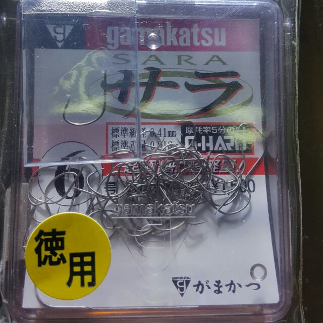Jp Gamakatsu 日本原裝g Hard Sara 蝦鉤蝦勾蝦鈎鯽魚鉤日鯽鉤蝦梳 6號 蝦皮購物