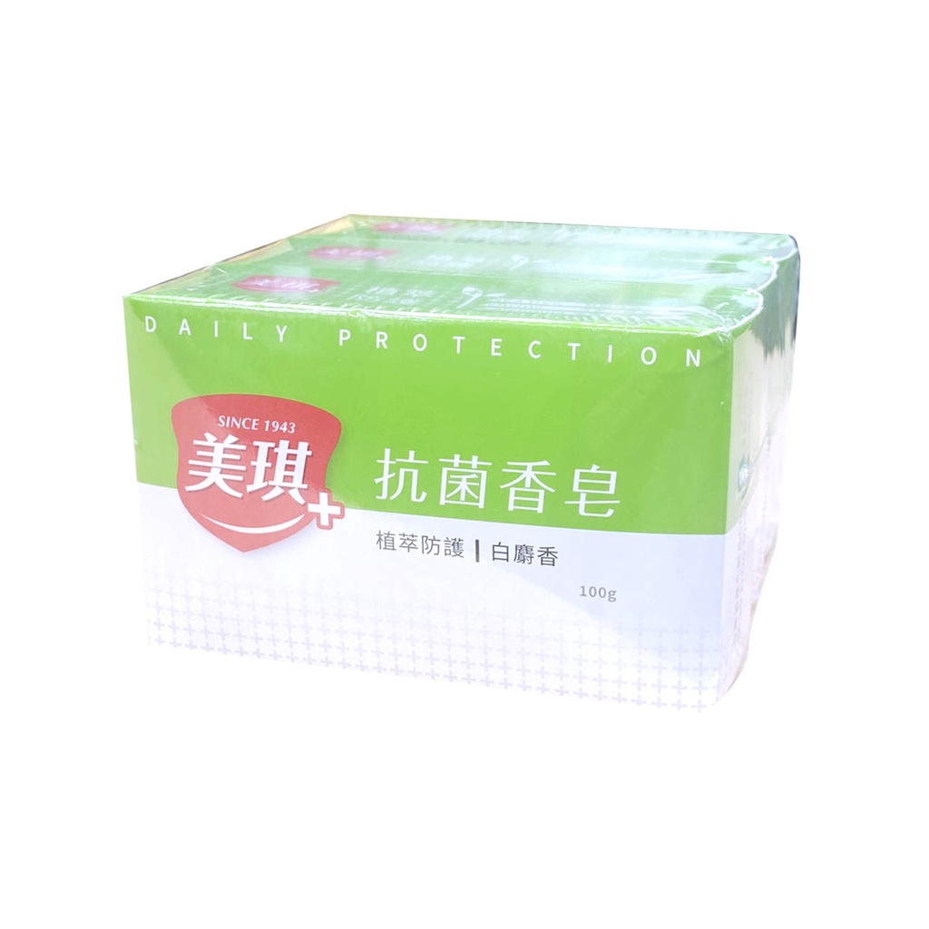 美琪 抗菌香皂-(白麝香)100g*3入