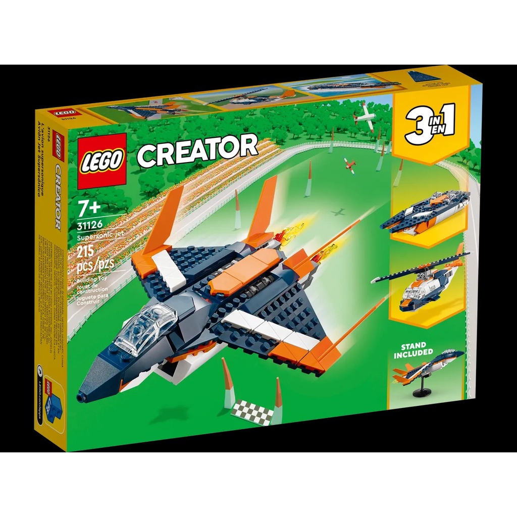 [微樂-樂高] LEGO 31126 Creator-超音速噴射機