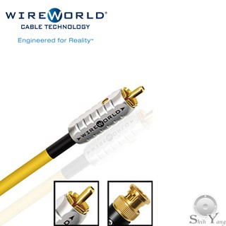 wireworld 美國 chroma 8 數位同軸訊號線 75ω 無氧銅 鍍金銀端子 1米 其他長度可聊聊 公司貨