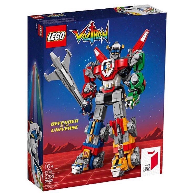 全新 樂高LEGO 21311 Voltron 百獸王 五獅合體 百獸戰隊