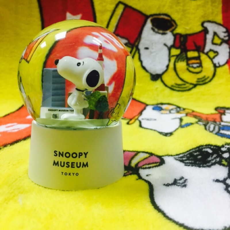 史努比博物館 水晶球 東京限定 snoopy