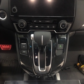 九七八汽車精品 本田 HONDA CRV5 CRV-5 碳纖維 水轉印 卡夢 排檔框 飾板 貼片5代 五代 CRV !