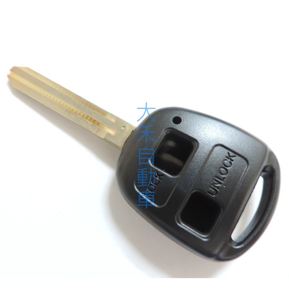 大禾自動車方型晶片鑰匙2 3 鍵外殼適用toyota Previa 款 蝦皮購物