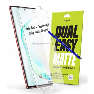 Ringke Dual Easy Film Matte 啞光少反射手機熒幕保護膜 2片裝 Galaxy Note 10