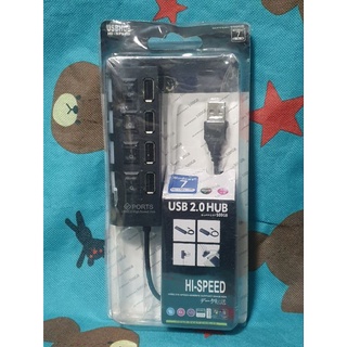 4孔 USB HUB 獨立開關 USB 2.0 分線器