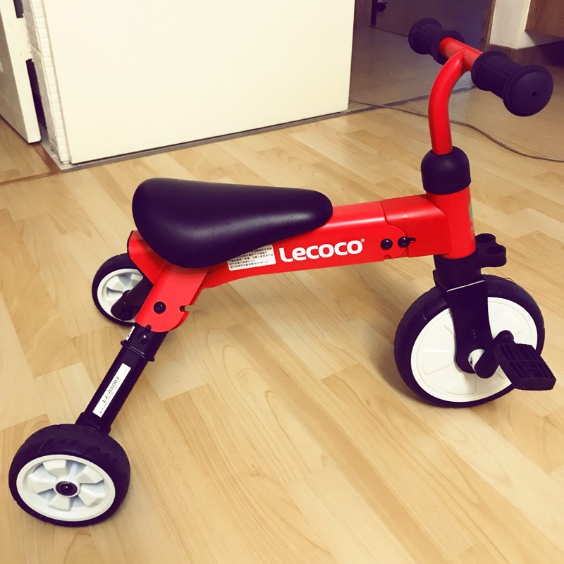 Lecoco樂卡折疊兒童三輪車（含運）