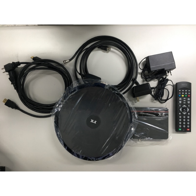 PX大通數位電視盒+天線+HDMI線(免運)