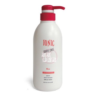 【洗髮精】艾爾妮可 IONIC 玫瑰精油洗髮精520ml 燙染受損髮專用 全新公司貨