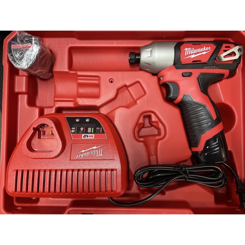 ☆中日機械☆米沃奇 Milwaukee M12BID 202C 12V 鋰電 衝擊 起子機 電鑽  機械五金