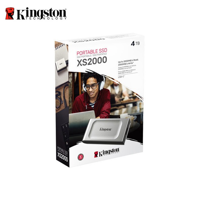 Kingston金士頓XS20004TB外接式高速行動固態硬碟Type-CPortableSSD 現貨 廠商直送